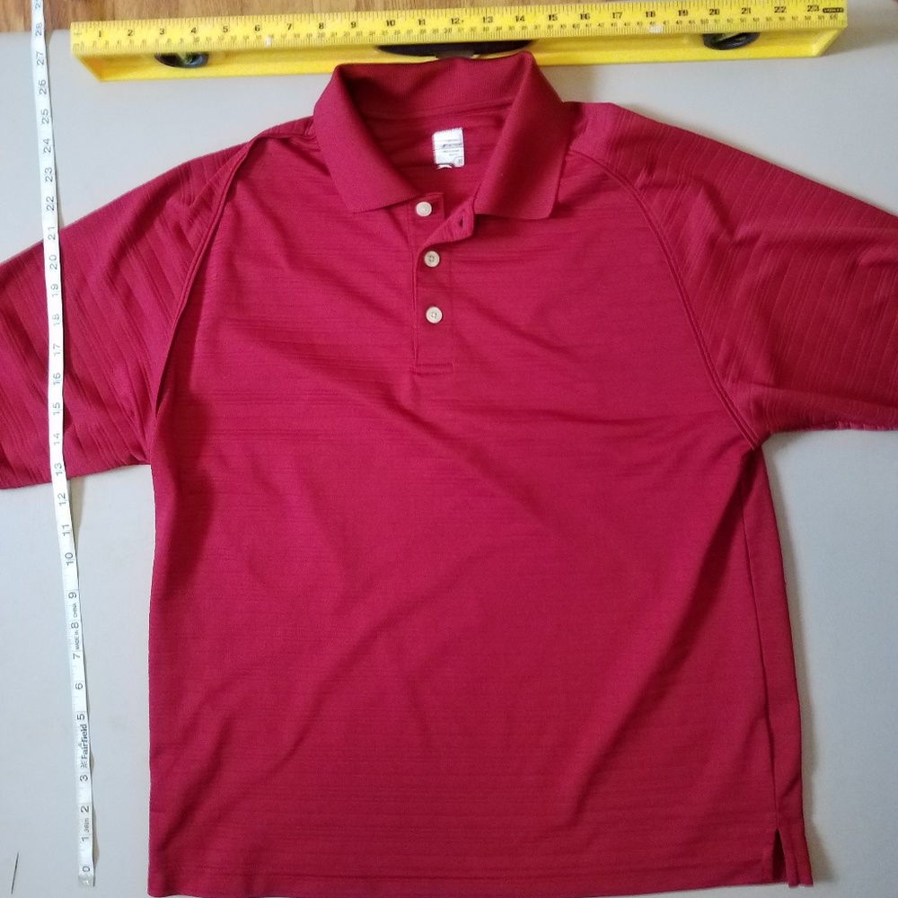 Slazenger Polo Mens Medium Short sleeve shirt Red